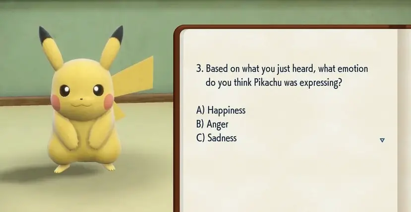 academy exams pikachu