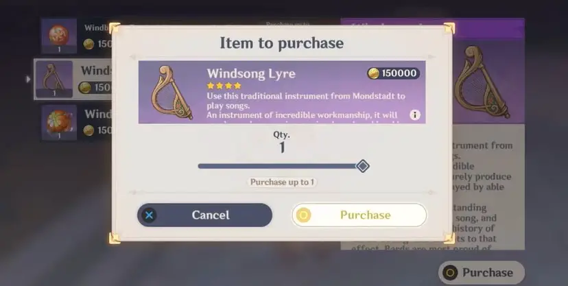 how to get windsong lyre