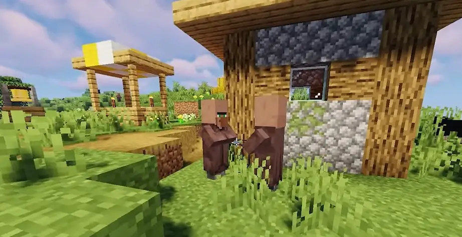minecraft how to make villagers breed