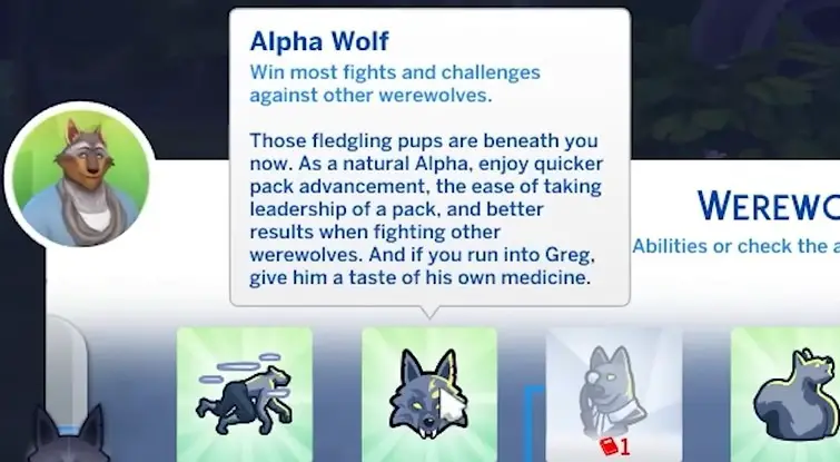 alpha wolf ability
