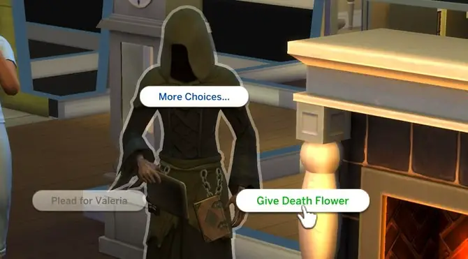 grim reaper death flower
