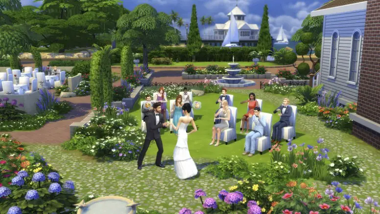 the sims 4 lottery wedding